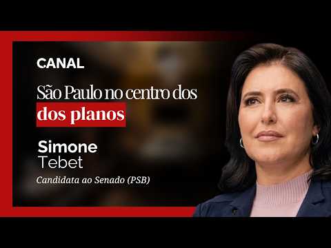 Simone Tebet fala sobre São Paulo, Delegacias da Mulher 24h, Piracicaba e Senado 2026